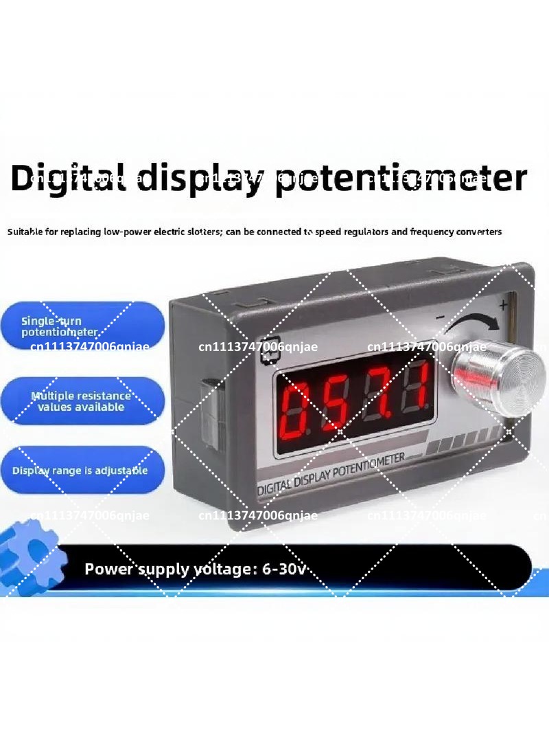 Potentiometer 10K - Potencjometr z cyfrowym wyświetlaczem 1K 2K