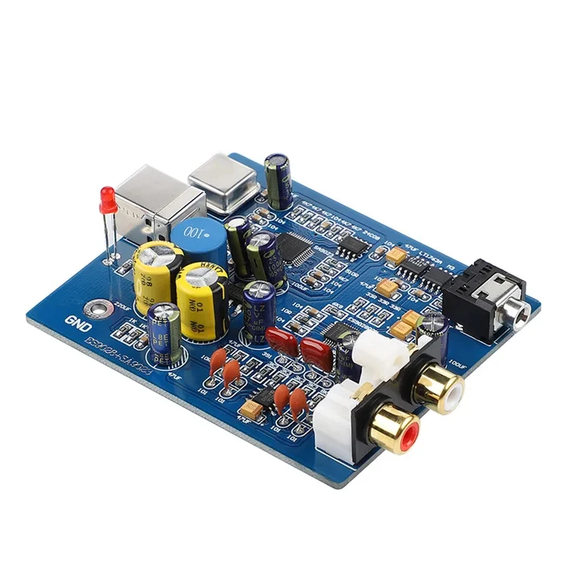 Usb Sound Card - Płytka dekodera USB YJ00130 ES9028K2M+SA9023, moduł