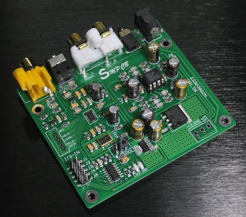 Dac Board - Płytka dekodera ES9038 Q2M DAC DSD