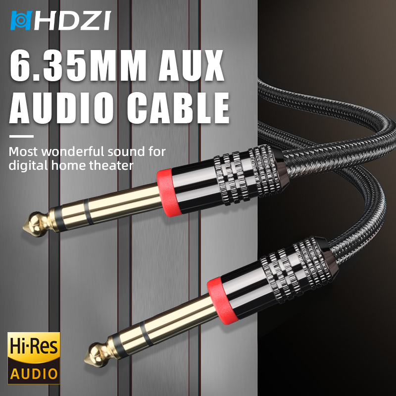 Trs Cable - Kabel gitarowy TRS 6,35 mm, stereofoniczny