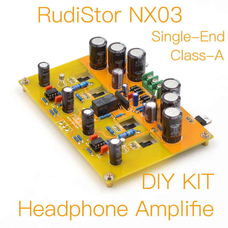 Headphone Amplifier - Mofi-rudistor NX03 wzmacniacz słuchawkowy z jednym