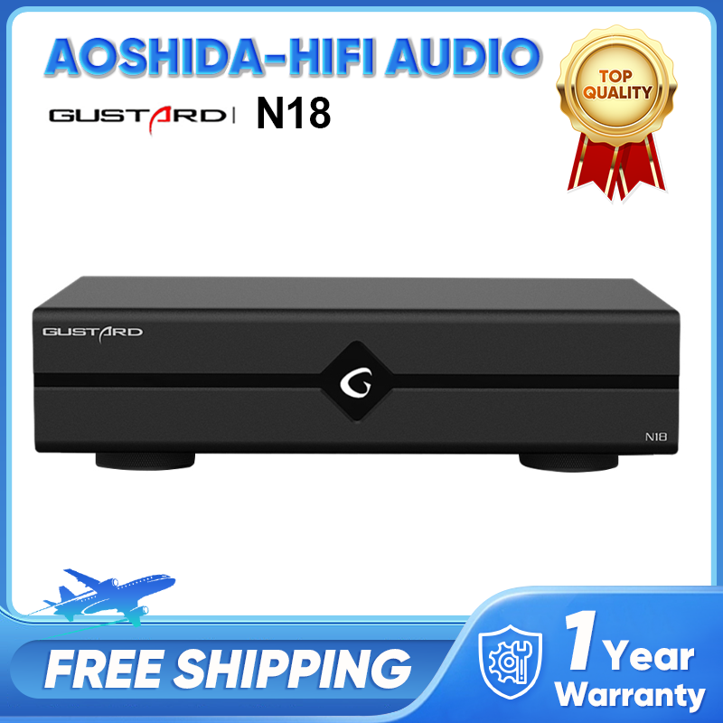 Audio Interface - Gustard N18 N18pro włącznik Ethernet sieciowy