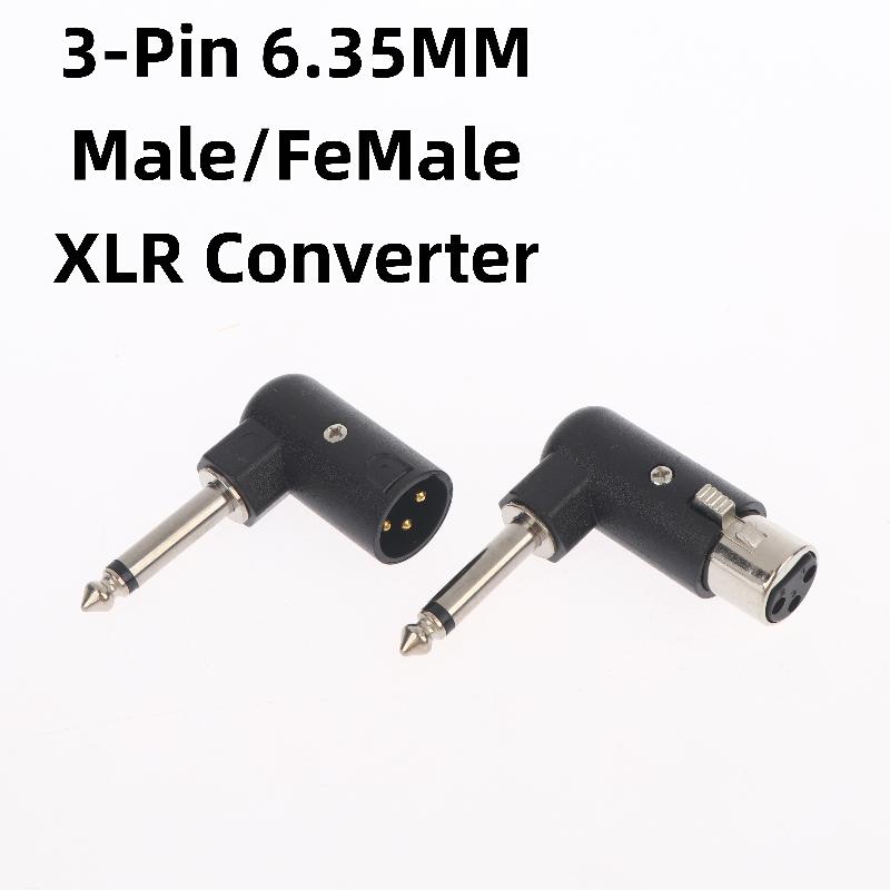 Audio Interface - 1/2 szt. Adapter XLR męski/żeński na