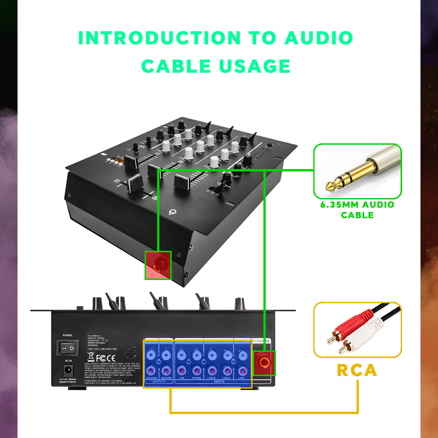 4-kanałowy mikser DJ, profesjo – Audio Interface recenzja i cena