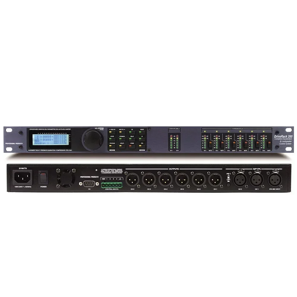 Dostępny od ręki Dbx260 PA260  – Speaker Crossover recenzja i cena