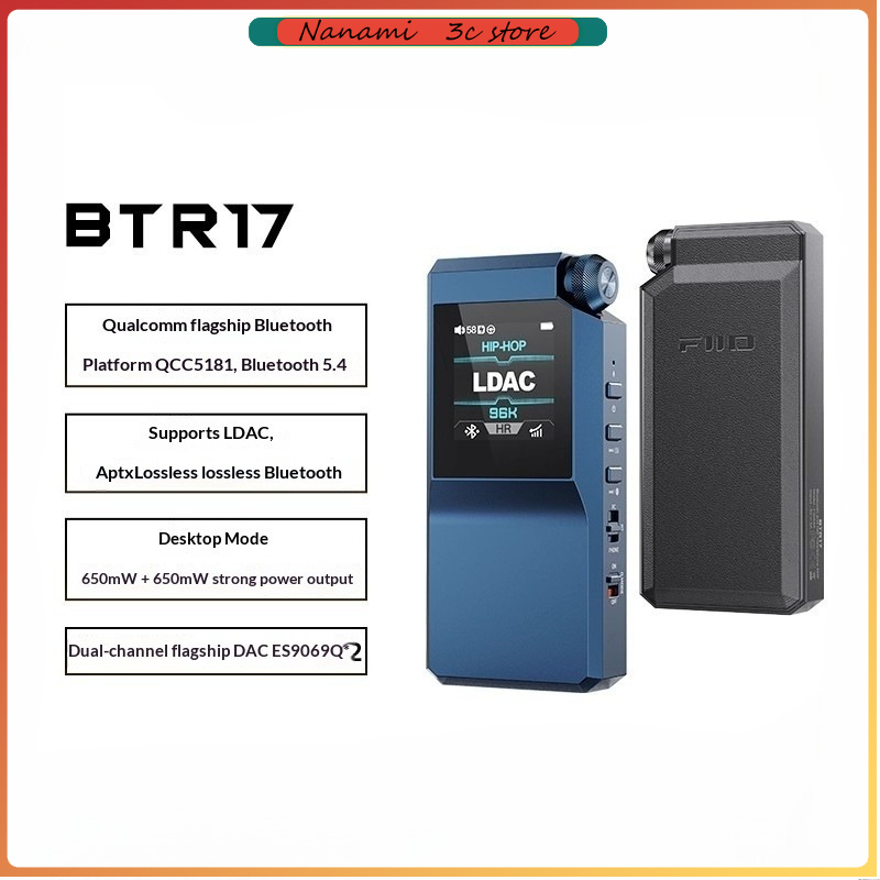 FiiO BTR17 Przenośny Dekoder B – Sbc Audio Amplifier recenzja i cena