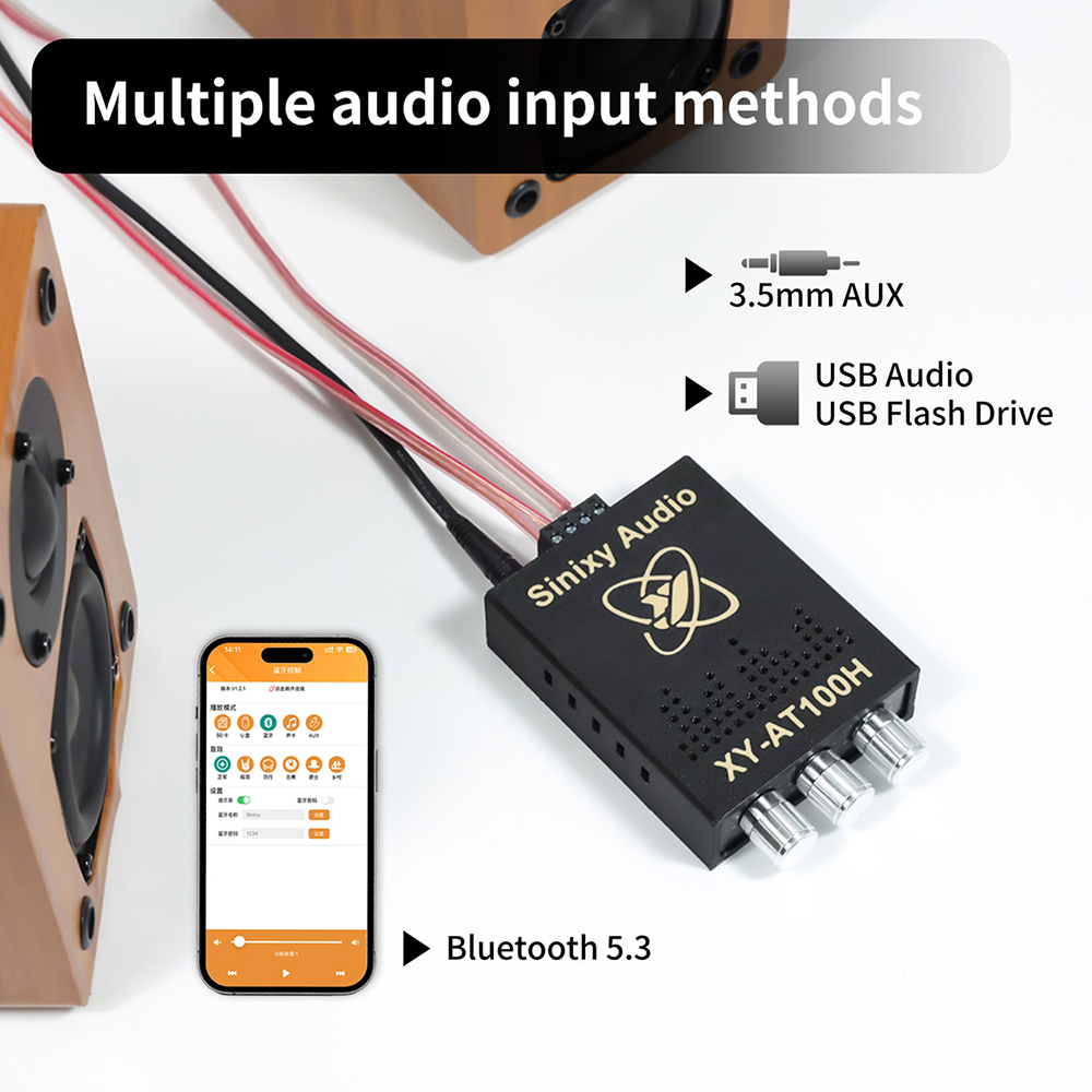 Sinixy Audio XY AT100H TWS Ste – Sbc Audio Amplifier recenzja i cena