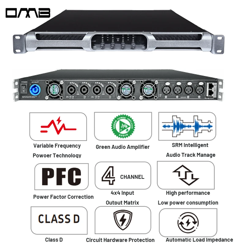 TLF PFA12KLedProfesjonalny spr – Class D Amplifier recenzja i cena