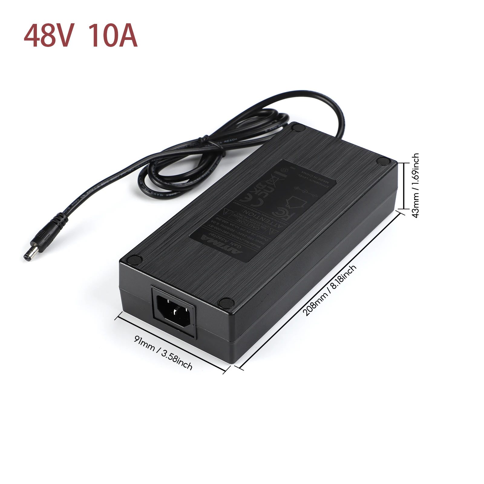 Zasilacz AIYIMA 48V 10A Gan do – Es9018 Dac recenzja i cena