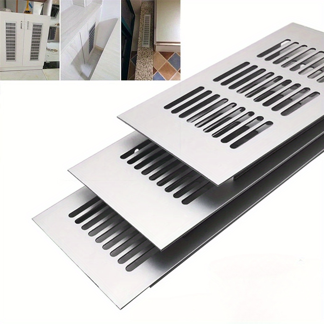 2 szt. kratka wentylacyjna 80  – Ventilation Grille Aluminum recenzja i cena