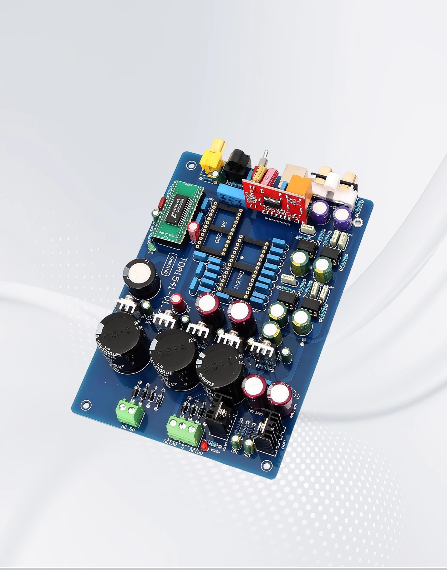Zmontowana płytka HiFi CS8412+ – Dac Board recenzja i cena