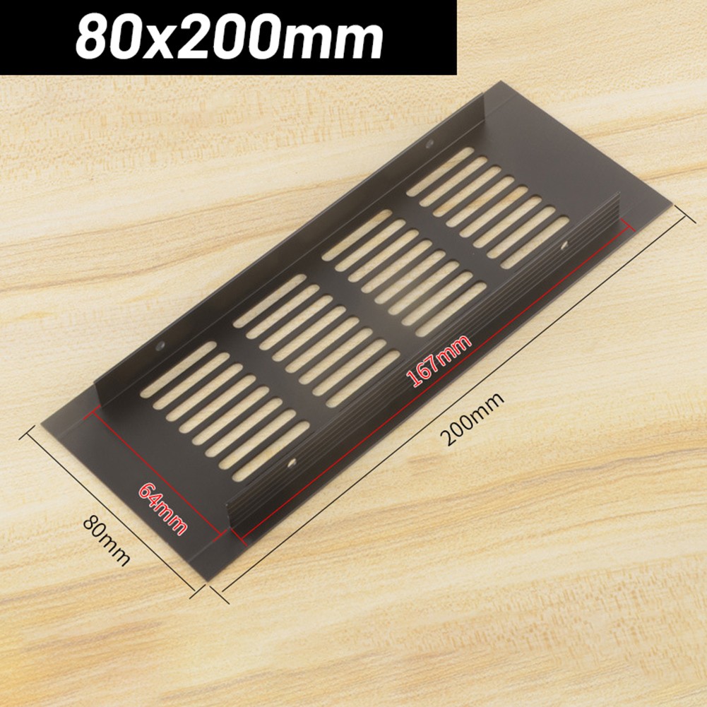 80mm Kratki wentylacyjne Alumi – Ventilation Grille Aluminum recenzja i cena