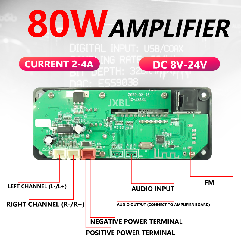 Płytka dekodera MP3 Bluetooth  – Dac Board recenzja i cena