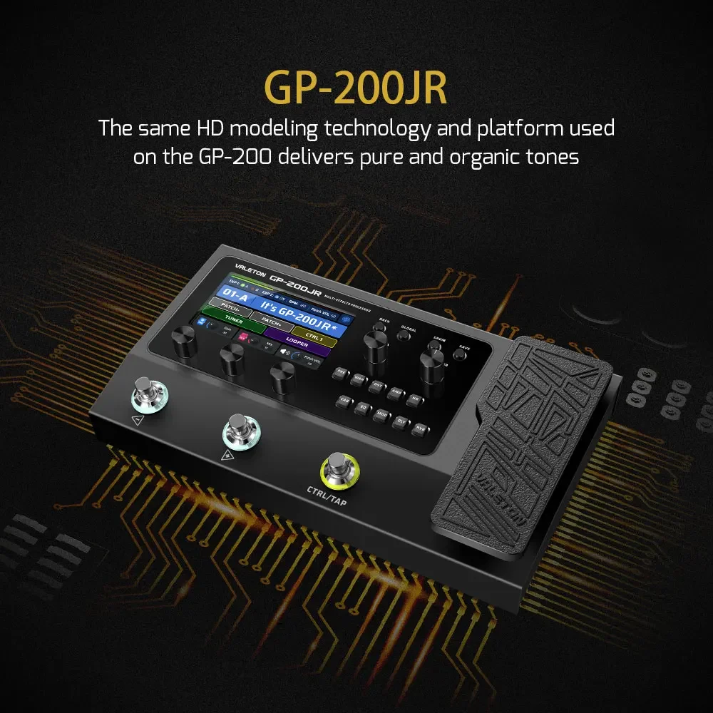 VALETON GP-200JR Procesor Gita – Audio Interface recenzja i cena