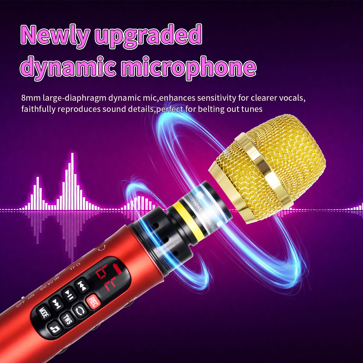 1 sztuka mikrofonu karaoke 28  – Speaker Kit recenzja i cena